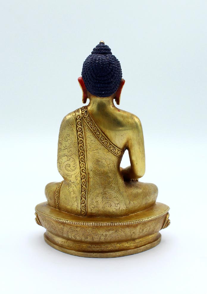 Fully Gold Plated Amitabha Buddha Statue