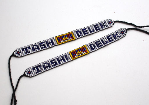 Tashi Delek Multicolor Glass Beads Bracelet - nepacrafts