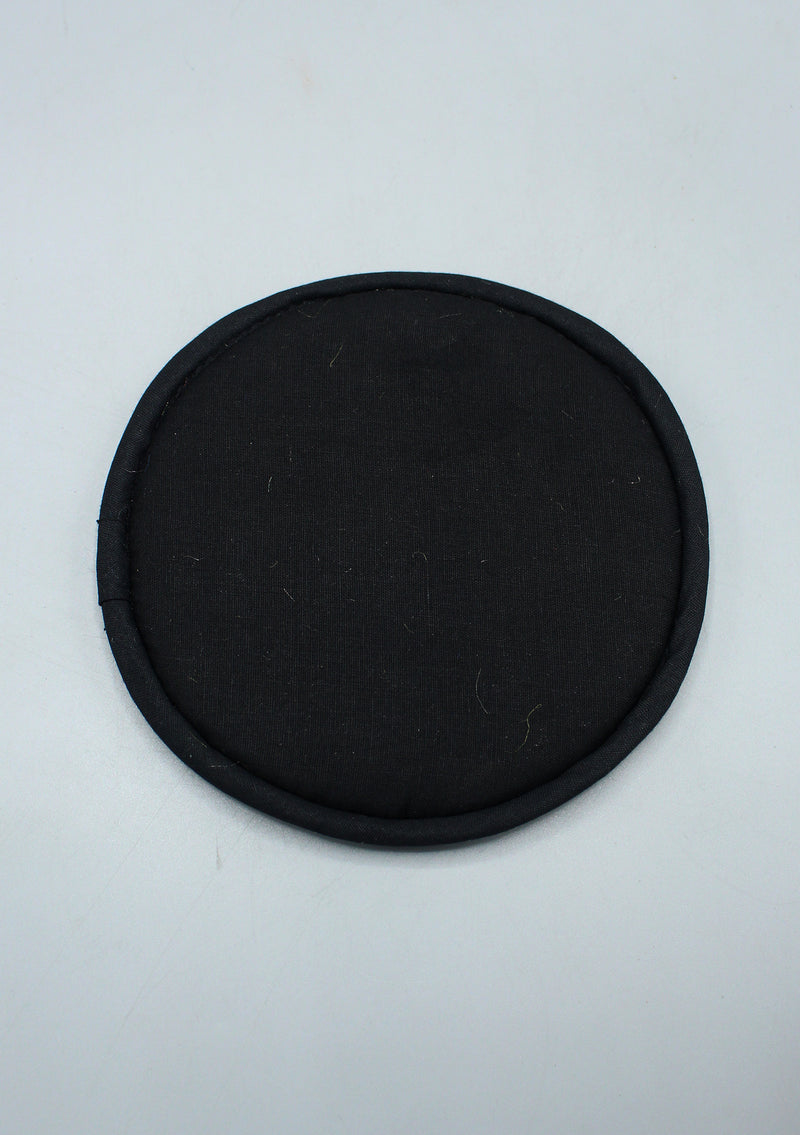 Brocade Black Lotus Singing Bowl  Cushion