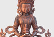 Copper Oxidized Fully Carved Aparmita Buddha Statue 8 Inch BST115 - nepacrafts