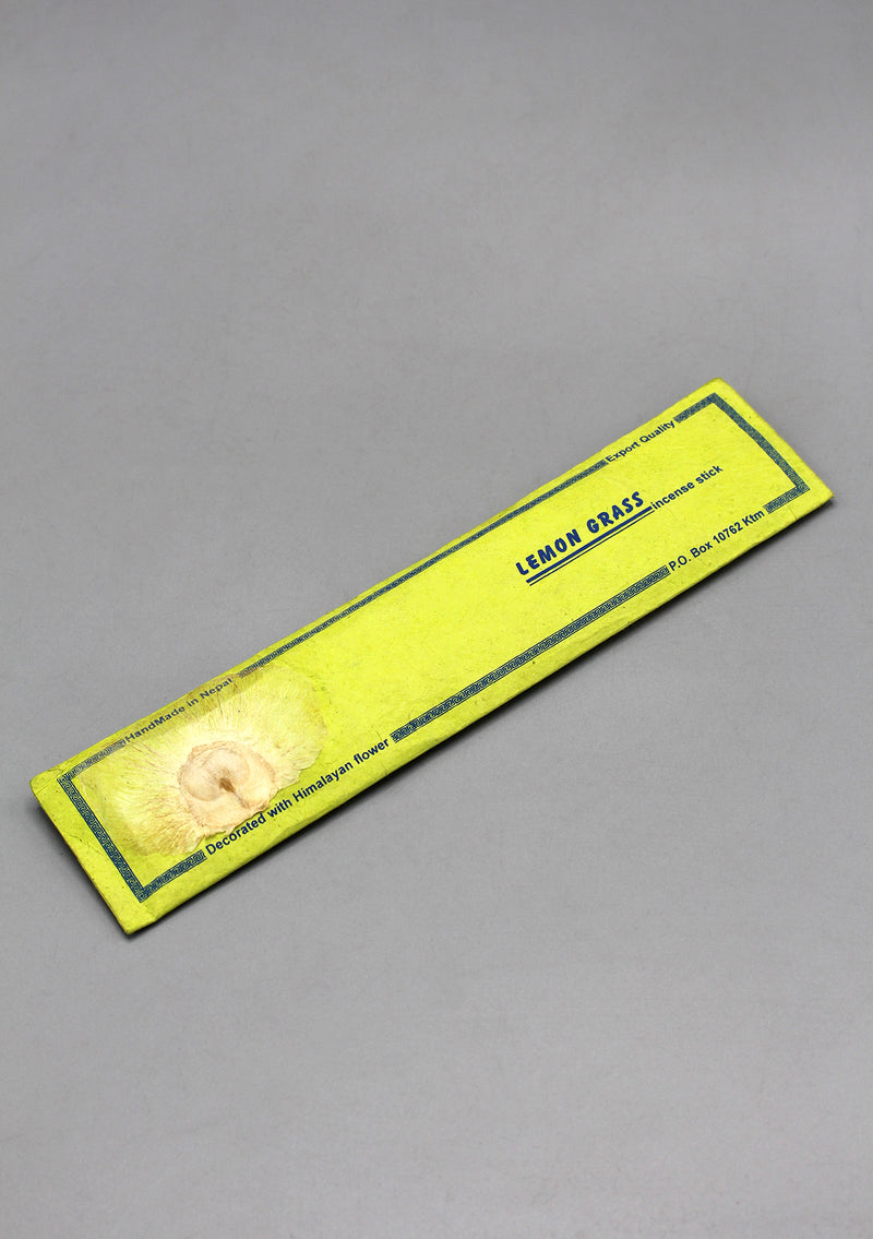 Lemon Grass Flora Incense Sticks Set of 10