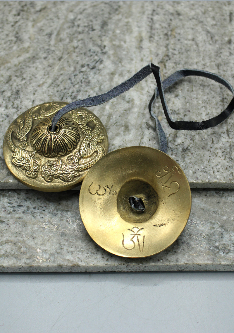 Dragon Carving Tibetan Tingsha Healing Sound