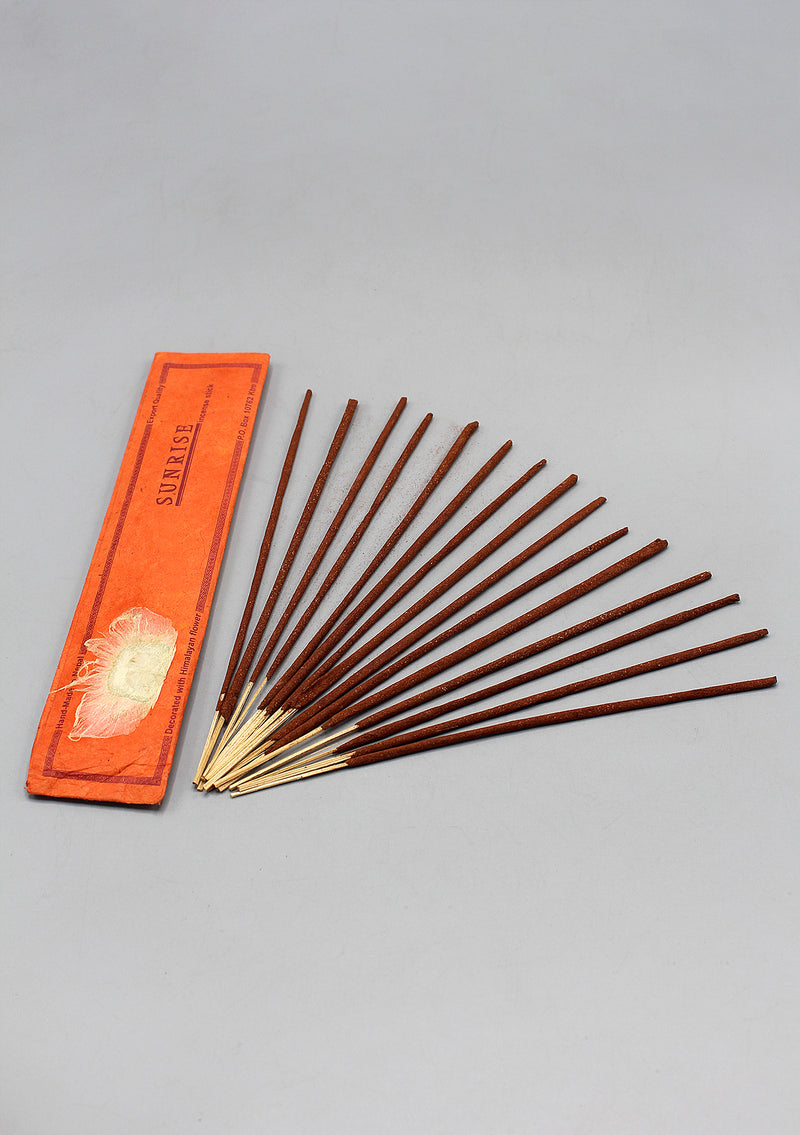 Sunrise Flora Incense Sticks Set of 10