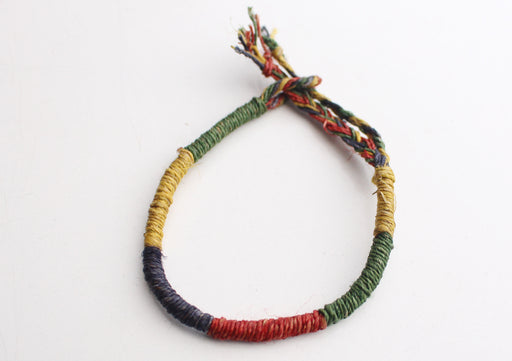 Handmade Trendy and Colorful Hemp Rope Bracelet - nepacrafts
