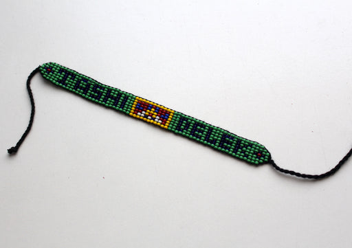 Tashi Delek Multicolor Glass Beads Bracelet - nepacrafts