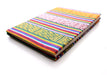 Colorful Design Bhutanese Fabric Hard Cover Lokta PaperJournal Book - nepacrafts