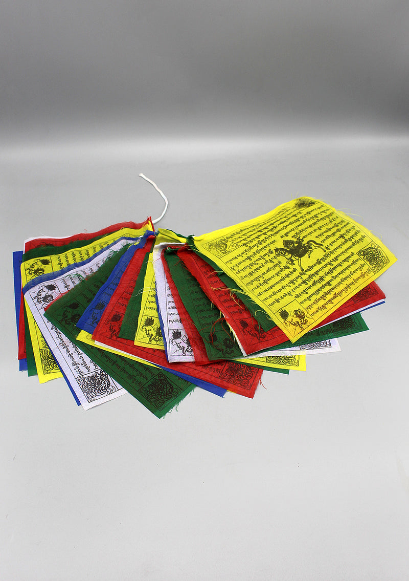 Tibetan Buddhist Windhorse Prayer Flags