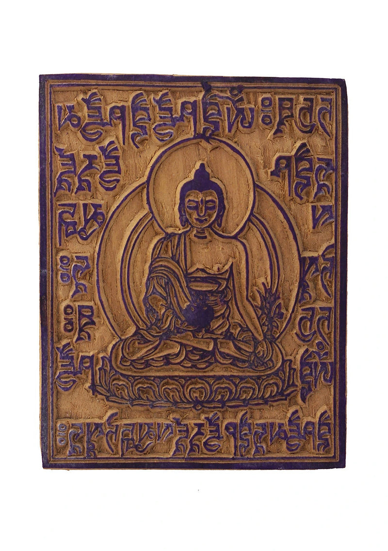 Tibetan Wooden Block Print for Prayer Flags Printing