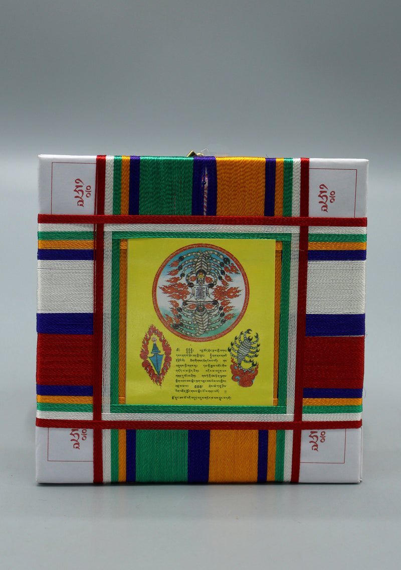Goh Sung Entrance Protector Tibetan  Mantra Amulet 4inch