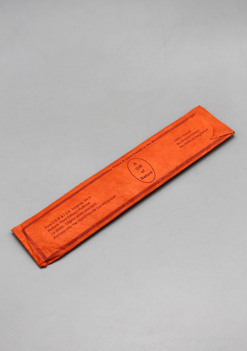 Sunrise Flora Incense Sticks Set of 10