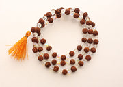 Rudrakshya and Crystal Mixed 108 Beads Prayer Mala - nepacrafts