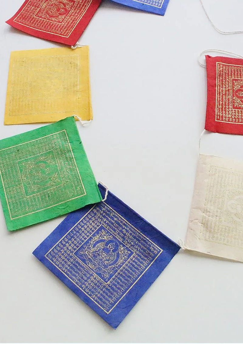Lokta Paper Medicine Buddha Prayer Flags