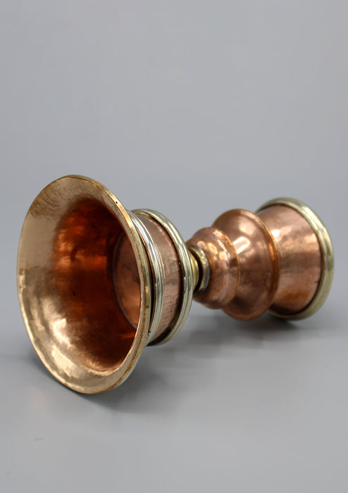 Buddhist Offering Copper Butter Lamp - nepacrafts
