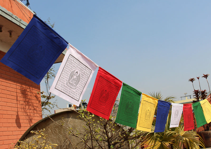 Healing Buddha Prayer Flags