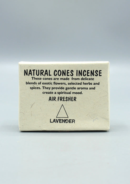 Lavender Tibetan Natural Cone Incense