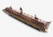 One of a Kind Dragon and Lucky Symbols Embossed Potala Incense Burner Box - nepacrafts