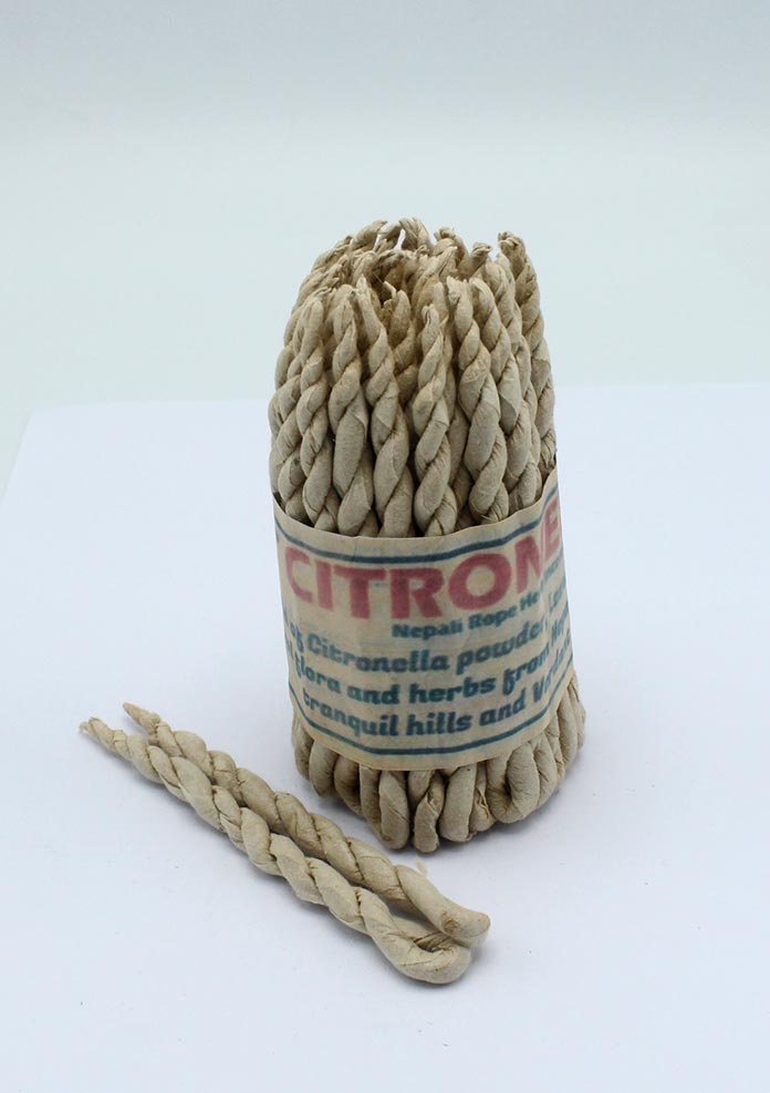 Citronella Nepali Herbal Rope  Incense