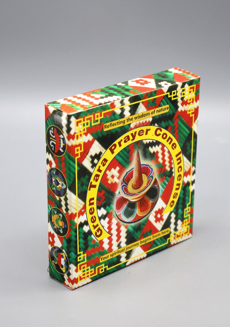Hand Rolled Green Tara Cone Incense