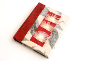Floral Printed Lokta Paper Journal Book - nepacrafts
