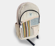 Natural Hemp Backpack with Adjustable Straps - nepacrafts