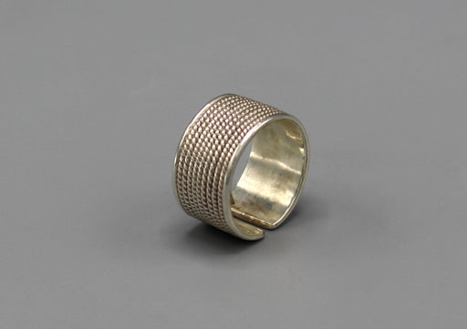 Fine Carving Sterling Silver Finger Ring - nepacrafts