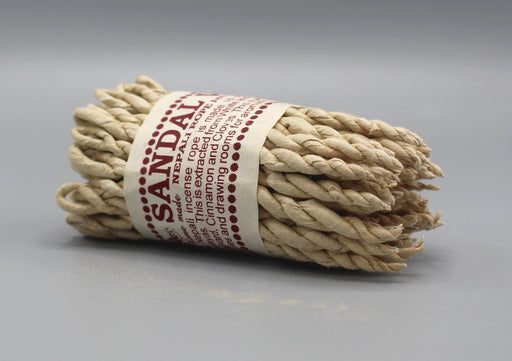 Sandalwood Nepali Rope Incense - nepacrafts