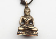 Mini Brass Buddha Locket Pendant - nepacrafts