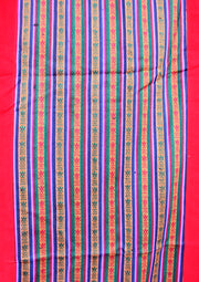 Velvet Border Bhutanese Hand Woven Cotton Door Curtain - nepacrafts