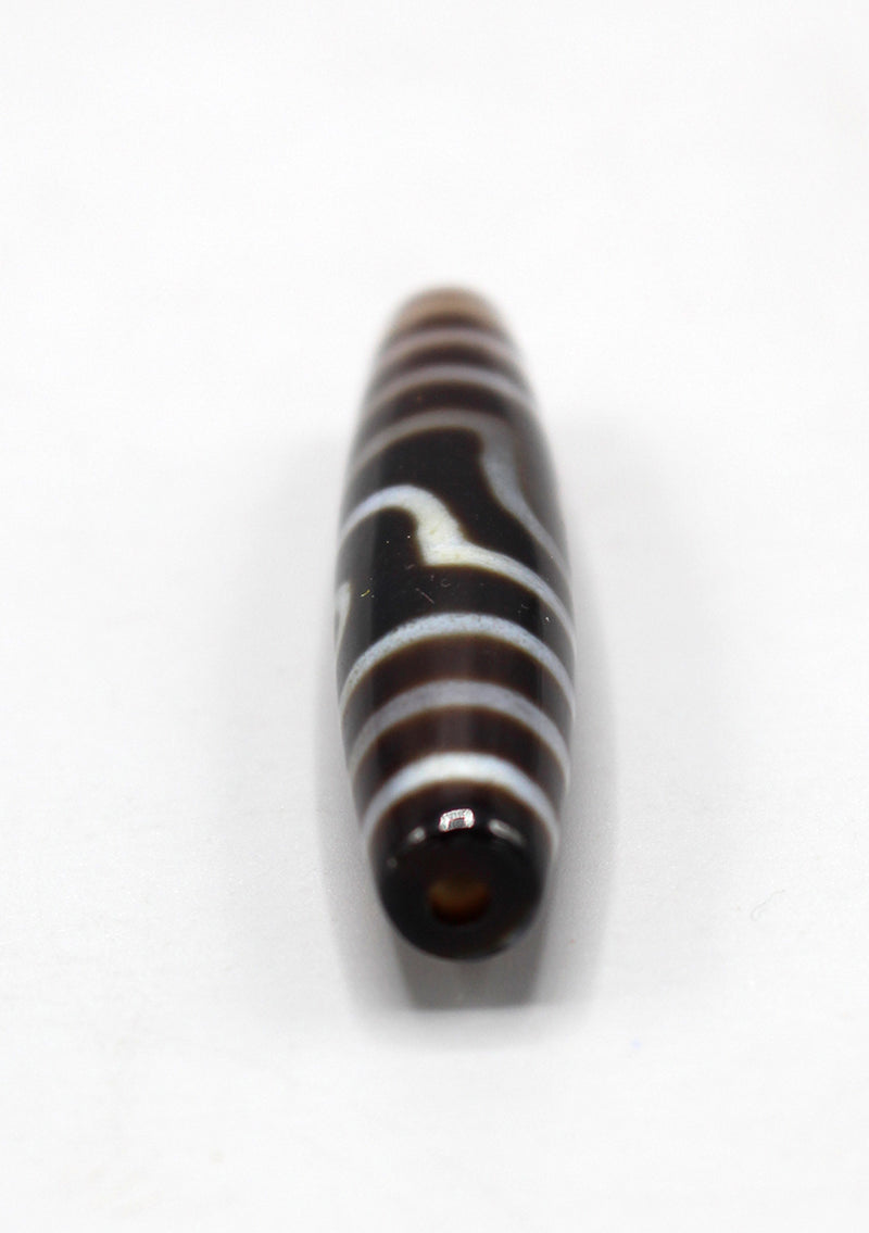 Tibetan Tribal Two Eyed Dzi Beads