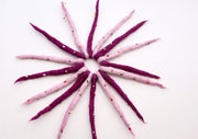 Colorful Urchin Merino Wool Felt Hair Band with beads Decoration - nepacrafts