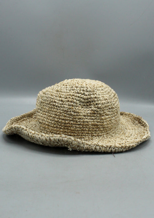 Ecofriendly Earthy Hemp Summer Sun Hat