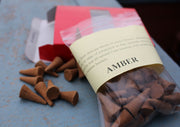 Amber Cone Incense - nepacrafts