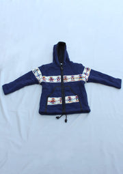 Hand Knitted Pure Woolen Children's Cardigan Sweater - nepacrafts