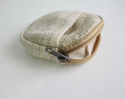 Hemp Zipper Round Coin Pouch - nepacrafts