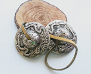 Large Dragon Tingsha or Metal Cymbals - nepacrafts