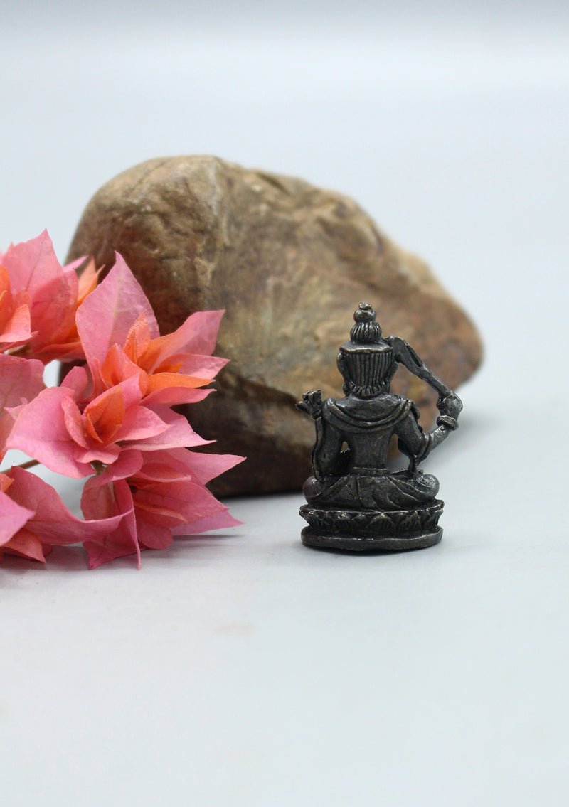 Brass Mini Manjushree Statue