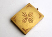 Vairochana Mini Thangka Amulet Pendant - nepacrafts