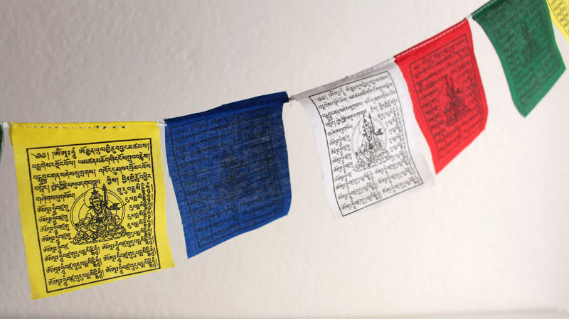 Guru Rinpoche Baby Cotton Prayer Flags - nepacrafts