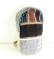 Cotton Blended Medium Hemp BackPack - nepacrafts