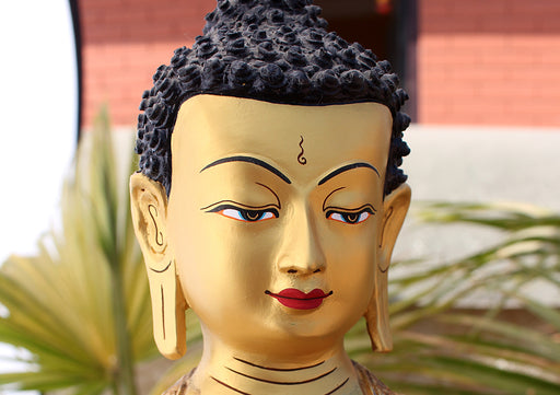 One of a Kind 13 Inch Healing Buddha Statue BST307 - nepacrafts
