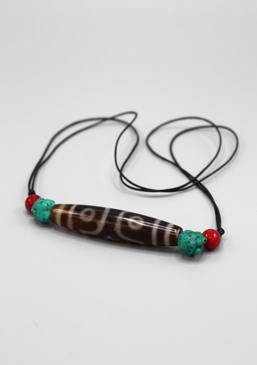 Tibetan Three Eyes Dzi Beads - nepacrafts