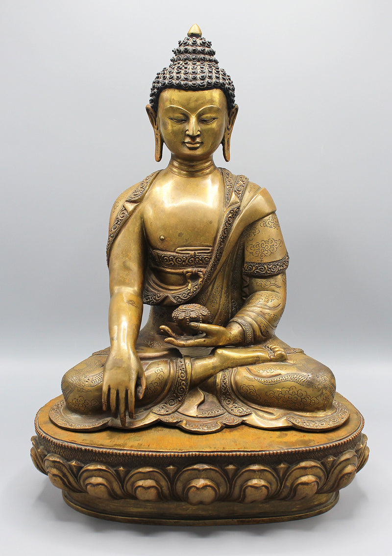 Bronze Shakyamuni Buddha Statue