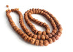 Rudrakshya Flat Beads Prayer Mala - nepacrafts