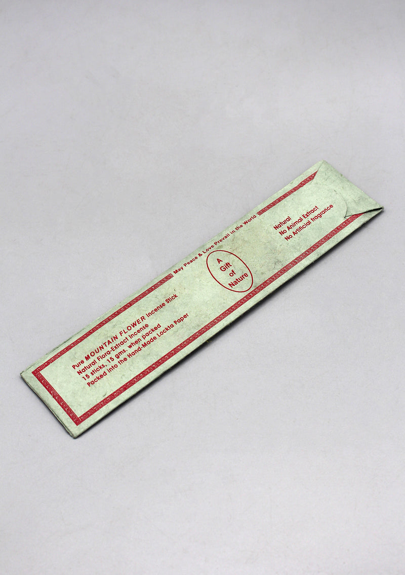 Mountain Flower Flora Incense Sticks Set of 10