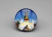 Swayambhunath Stupa Glass Fridge Magnet - nepacrafts
