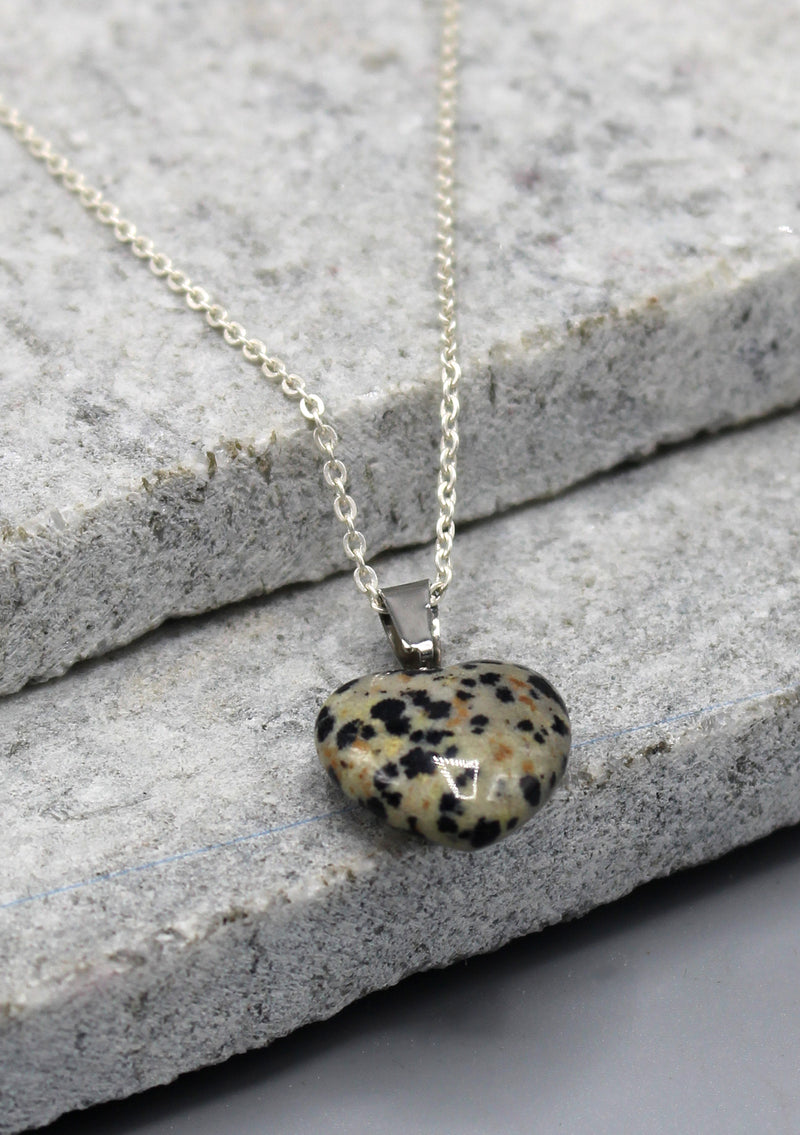 Dalmetian Heart Shape Love Pendant - nepacrafts
