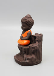 Buddha Waterfall Backflow Incense Burner - nepacrafts