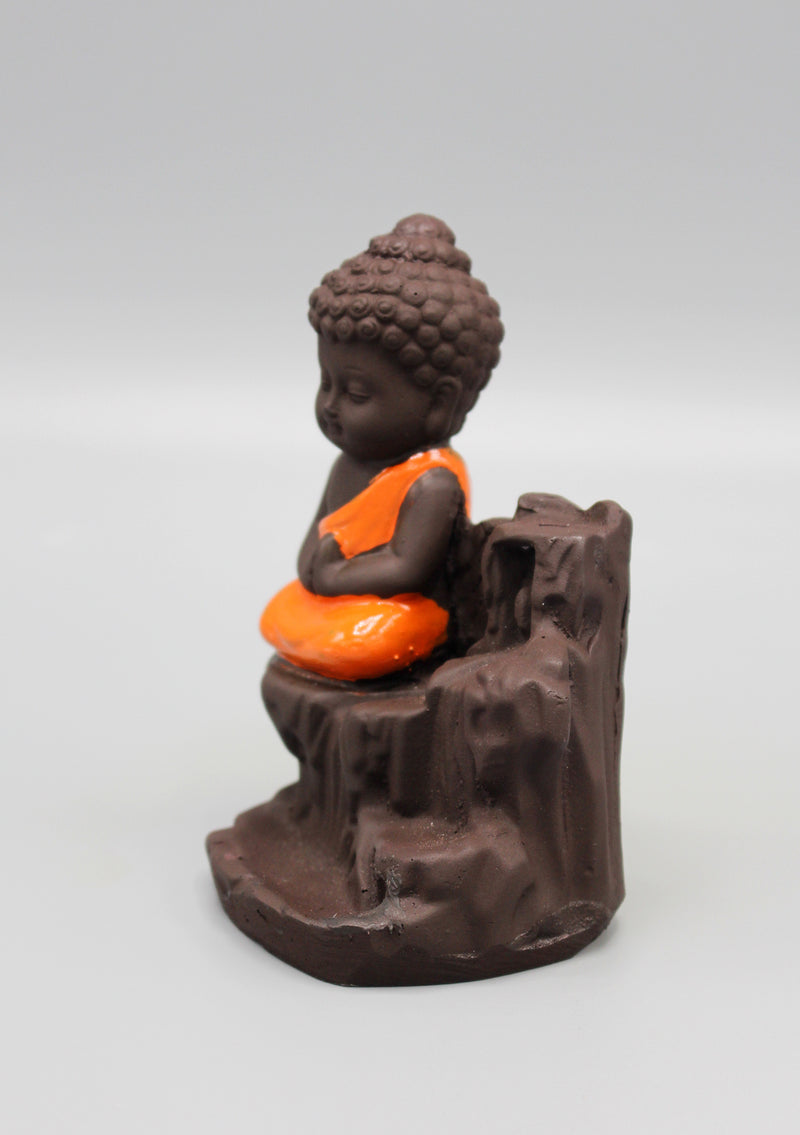 Buddha Waterfall Backflow Incense Burner - nepacrafts