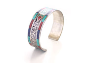 Om Mani Mantra Encarved Tibetan Wrist Bracelet - nepacrafts