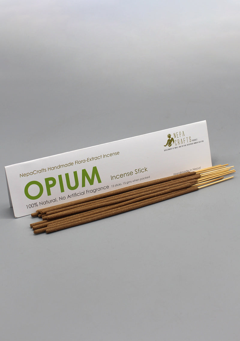 100% Natural NepaCrafts Opium Incense Sticks - nepacrafts